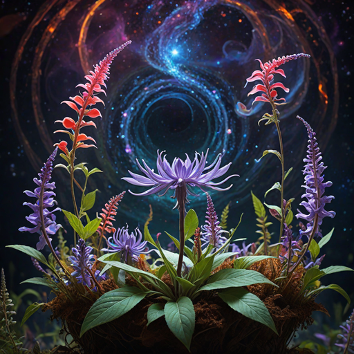 Salvia Divinorum plant close-up